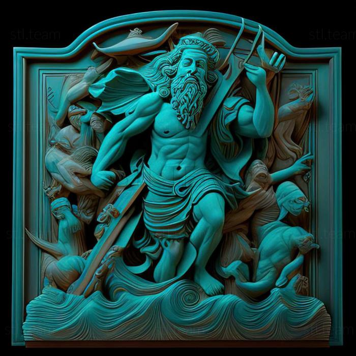3D модель Гра Poseidon Master of Atlantis (STL)